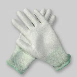 Connecteurs et bornes en argent, tissu polyester ESD, revêtement antistatique en PU pour la paume, ajustement parfait pour la paume, Carbon 2006 <span class=keywords><strong>Boulevard</strong></span> 200, garantie 1 an - Product Image 6