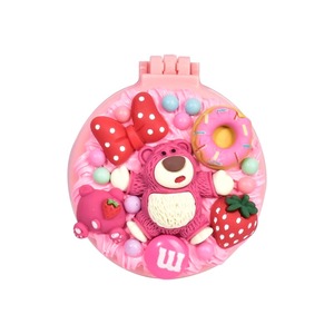 DIY Festival <span class=keywords><strong>de</strong></span> Navidad colgante hecho a mano resina artesanía crema Gel corona colgante Material paquete juguete simulado - Product Image 1