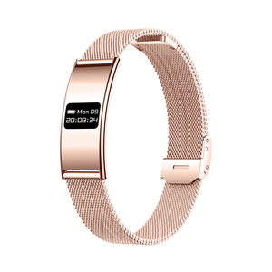 महिलाओं 3.0 लिए मिमी पतली बॉडी स्मार्ट वॉच ब्रेसलेट बी 8, 5 मीटर जलरोधी कदम हृदय गति नींद रक्त ऑक्सीजन - Product Image 4