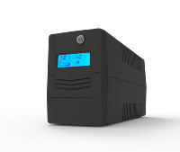 Onduleur à onde sinusoïdale simulée 650VA 12V avec écran LCD, alimentation de secours ininterrompue pour la maison et le routeur