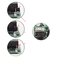433Mhz 4 canaux code d'apprentissage sans fil 24V/12V commutateur de télécommande et kit de contrôleur pour porte de porte
