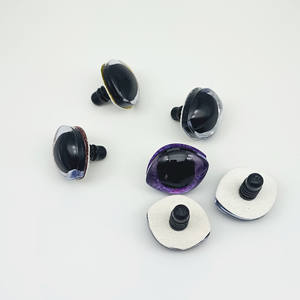 Gran oferta, Mini muñeca de moda personalizable, juguete suave, plástico ovalado, cristal, purpurina, <span class=keywords><strong>ojos</strong></span> grandes, juguete educativo de peluche - Product Image 4