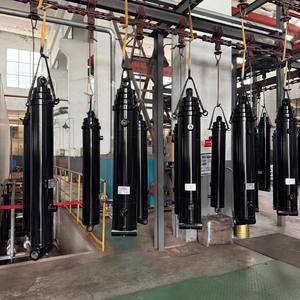 Cylindre <span class=keywords><strong>hydraulique</strong></span> <span class=keywords><strong>télescopique</strong></span> Lipler 3-5 étages pour camion benne, simple/<span class=keywords><strong>double</strong></span> action, certifié ISO, garantie 1 an, 16Mpa, usage industriel - Product Image 2