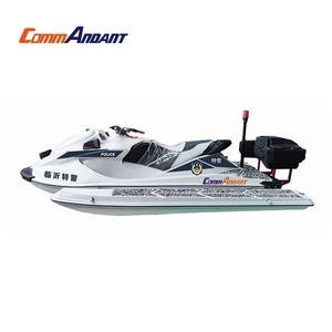 Bateau de patrouille professionnel en fibre de verre à moteur hors-bord à essence CommArdant Jet Ski pour le sauvetage aquatique - Product Image 5