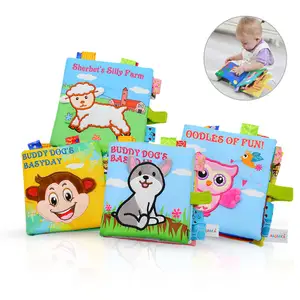 Wholesale cheap Oodles of fun book baby soft fabric cloth book for Baby toy