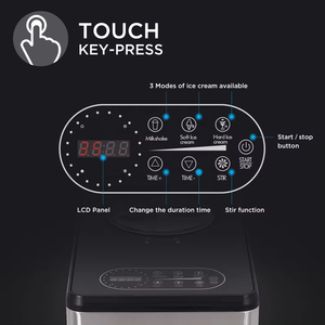Hot bán điện <span class=keywords><strong>Ice</strong></span> <span class=keywords><strong>Cream</strong></span> Maker tự động thép không gỉ mềm phục vụ máy làm kem - Product Image 4