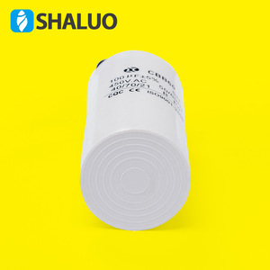 Condensateur de démarrage Yunteng CBB60 100µF 450V AC 50/60Hz avec câble gainé pour moteur - Product Image 5