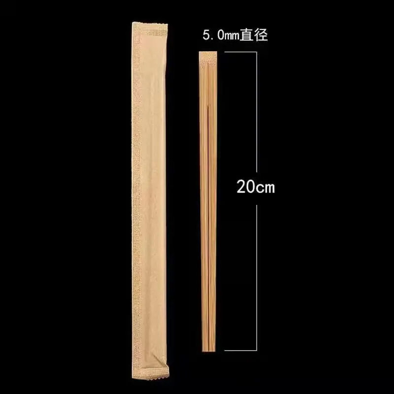 Groothandel Fabriek Directe Verkoop Chop Stick Hoge Kwaliteit Twin Wegwerp Eetstokje Bamboe Custom Print Logo Ramen Sushi Eetstokjes