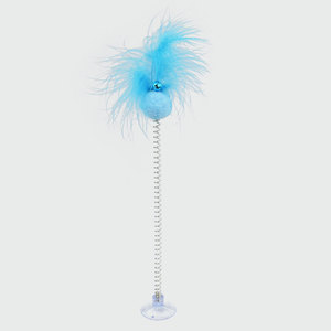 Wholesale <b>cat</b> <b>toys</b>, suction cup pom-poms and feather <b>cat</b> teasers, suction cup <b>spring</b> <b>cat</b> self-entertainment <b>toys</b>. - Product Image 4