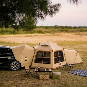<span class=keywords><strong>Tente</strong></span> de camping-car <span class=keywords><strong>gonflable</strong></span> luxueuse et spacieuse pour un glamping haut de gamme, confort et voyage routier élégant - Product Image 2