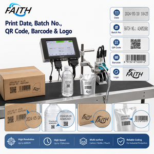 Machine de codage automatique Faith, <span class=keywords><strong>imprimante</strong></span> <span class=keywords><strong>jet</strong></span> <span class=keywords><strong>d</strong></span>'<span class=keywords><strong>encre</strong></span> multilingue en ligne, <span class=keywords><strong>imprimante</strong></span> <span class=keywords><strong>jet</strong></span> <span class=keywords><strong>d</strong></span>'<span class=keywords><strong>encre</strong></span> thermique TIJ avec 1 cartouche <span class=keywords><strong>d</strong></span>'<span class=keywords><strong>encre</strong></span> noire - Product Image 2