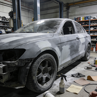 Peinture de revêtement liquide 2K gris acrylique résistant à la chaleur en gros pour la réparation rapide de la peinture automobile et nautique à séchage rapide