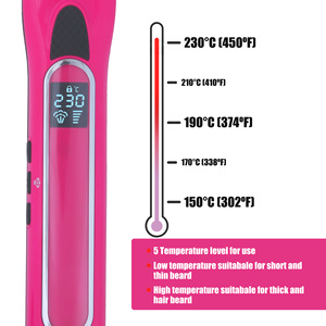 <span class=keywords><strong>Professionnel</strong></span> Mini Vapor <span class=keywords><strong>Pod</strong></span> Vapeur Lisseur Peigne LCD Affichage Titane Fer Plat - Product Image 2