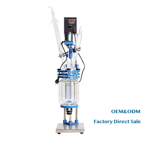 Réacteur de pyrolyse sous vide automatique à double enveloppe en verre, de 1 à 5 L, avec contrôle précis de la température (-80°C à 1200°C), origine Shaanxi - Product Image 3