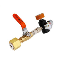 Spark Soda Water Quooker Cube Tank Maker CO2 Carbonator Cylindre Recharge Adaptateur Remplir Match Parfait Filetage Mâle Tr21-3
