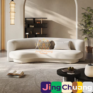 Divano Angolare Moderno e Semplice in Tessuto per Piccoli Appartamenti, Stile Italiano, Ideale per Soggiorno o Negozio di Abbigliamento - Product Image 5