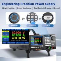 Alimentation électrique de précision DC NICE-POWER KQ7901-80-20/400W 80V 5A avec surveillance de la forme d'onde pour les tests de batteries et de circuits imprimés