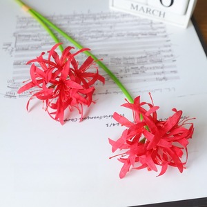 Splendida decorazione per la casa di ultima generazione fiori di seta di ibisco artificiale per l'estetica del salotto per pasqua natale e Back School - Product Image 6