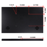 10,1 pulgadas IPS Raspberry Pi H D M I pantalla táctil Raspberry Pi LCD Monitor S modelo con estuche