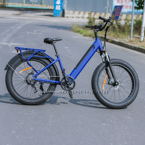 Nouveau Vélo Électrique Tout-Terrain à Pneus Larges 48V 500W 7 Vitesses, Vélo de Plage Électronique pour Adultes S72-1 2021, Vente en Gros - Product Image 3
