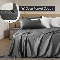 Cloudland bio eucalyptus lyocell draps de lit draps de lit ensembles de literie lyocell