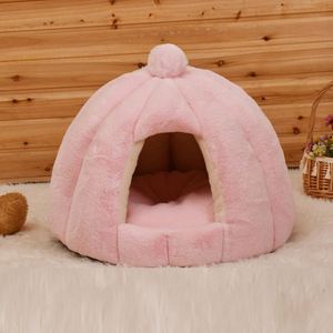 Luxury Heated Calming Dog Bed for Winter with Plush Sherpa Hooded Design Self Warming Pet <b>Tent</b> for Cats Dogs <b>Small</b> Animals - Product Image 4