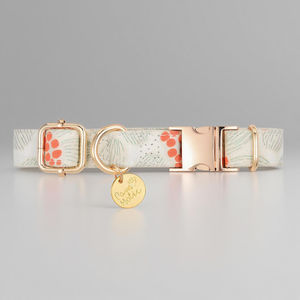 M Fashion Design Luxury Style <b>Dog</b> <b>Collar</b> Comfortable <b>Soft</b> Cotton Elegant Print Pattern Durable Modern Features OEM ODM Wholesale - Product Image 1