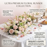 Vente en gros de fleurs artificielles en soie romantiques, rose blanche, décoration de table moderne, œuvre d'art, mariage, Noël, Nouvel An