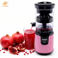 Exprimidor de Cítricos Portátil SHANGKAI, para el Hogar, Bar, Picnic, 60W, 7.4V, Recargable por USB, Inalámbrico, Automático, para Hacer Jugos de Frutas y Naranjas