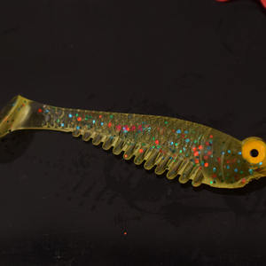 Kit de señuelos Bosource, juego de 4 piezas, cebo blando VIB, minnow, rana, spinner para pesca de lubina en agua dulce - Product Image 4