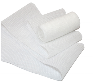 Rollos de gasa médica Alta absorción 100% Rollo de vendaje de gasa de algodón Conformi - Product Image 3
