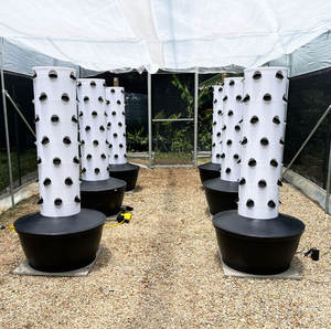 Invernadero Vertical Agricultura Torre aeropónica Sistema hidropónico Torre hidropónica Jardín para cultivar verduras - Product Image 5