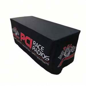 Mantel Verde, Azul, Rojo y Negro, Mantel con Diseño de Rayas, Mantel de Spandex - Product Image 5