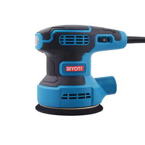 Lijadora Orbital de Disco de Velocidad Variable BIYOTI de 125 mm, Lijadora Excéntrica con Luz LED, Lijadora Manual para Paneles de Yeso con Aspiradora para Pintura, Metal y Madera - Product Image 4