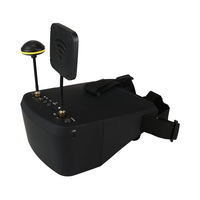 Lunettes FPV DIQIU EV800D avec DVR 5.8G 40CH 5 pouces 800x480 Batterie Caméra analogique Émetteur pour drone Voiture RC