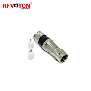 ราคาต่ำ <span class=keywords><strong>F</strong></span> ชายเสียบ <span class=keywords><strong>Rg11</strong></span>การบีบอัดเชื่อมต่อสำหรับ <span class=keywords><strong>RG11</strong></span> Rf สายเชื่อมต่อ - Product Image 1