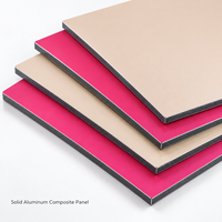 Panneau composite aluminium-plastique 4x8 ACP au prix d'usine pour façade extérieure d'hôtel