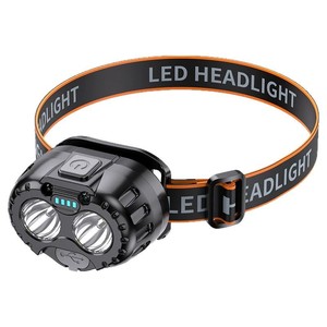Linterna LED Recargable con Batería, Fuente de Luz LED, Luz Blanca, para Pesca, Minería y Uso en Exteriores - Product Image 1
