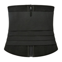 Ceinture de maintien abdominal personnalisée avec logo privé et fermeture éclair interne pour femmes