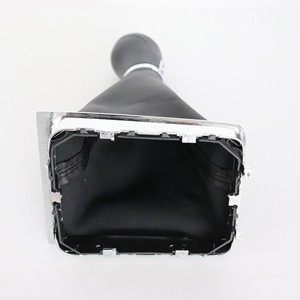 Car Gear <b>Knob</b> Leather 6-Speed Manual <b>Shift</b> <b>Knob</b> For Sagitar Golf GR-020 DZ01Q14-1K16 - Product Image 3