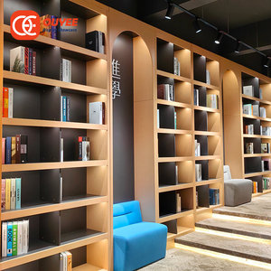 Bibliothèque scolaire 3D Design moderne bibliothèque meubles bibliothèque armoire décoration pour étagères <span class=keywords><strong>vitrine</strong></span> - Product Image 3