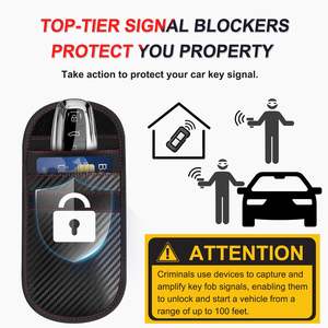 Bolsas Protectoras para Llaves con Bloqueo RFID, Material de Alta Densidad para Mayor Protección Antirrobo, Bolsa Faraday con Bloqueo de Señal - Product Image 3