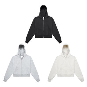 350G Cross-Border Cleanfit Hoodie Short Boxy Streetwear Design - Product Image 1