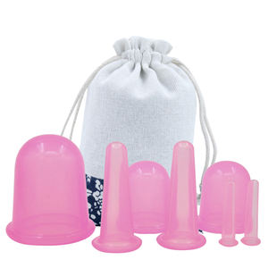 7 шт. антицеллюлитный вакуумный массаж силиконовой чашек для домашнего обихода продукт для ухода за здоровьем, китайский персональный для баночной терапии - Product Image 3