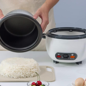 <span class=keywords><strong>Cuiseur</strong></span> à <span class=keywords><strong>riz</strong></span> blanc de 1 litre avec couvercle en verre antiadhésif Pot à céréales/avoine Petit mini <span class=keywords><strong>cuiseur</strong></span> à <span class=keywords><strong>riz</strong></span> d'une capacité de 2L - Product Image 4