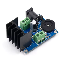 TDA7297 Carte d'amplificateur 15W + 15W 2.0 canaux DC 6-18V Amplificateur de puissance audio avec contrôle du volume Carte son pour haut-parleurs