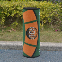 Tapis d'entraînement de golf pour putting, intérieur/extérieur, long, avec marqueurs d'alignement, équipement portable