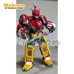 ชุดบัมเบิลบีทรานส์ฟอร์เมอร์ที่สมจริงสำหรับการแสดงบนเวที ชุดหุ่นยนต์สำหรับมนุษย์สวมใส่ ทำจากวัสดุประสิทธิภาพสูง - Product Image 6