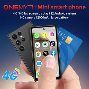 ONEMYTH S26 Pro ระบบปฏิบัติการ Android 12 รองรับซิมคู่ หน้าจอ HD ขนาด 4 นิ้ว แบตเตอรี่ 2000mAh หน่วยความจำ 3GB+64GB ซีพียู Quad Core สมาร์ทโฟนขนาดเล็ก รองรับ 4G พร้อมระบบสแกนใบหน้า - Product Image 4