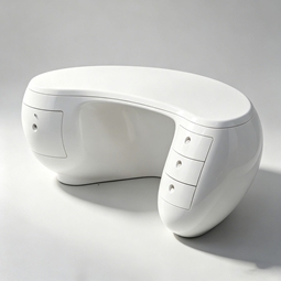 Corner Mounted Front <b>Desk</b> Right Angle Lobby Reception for <b>Small</b> Corner Lobby Space - Product Image 4